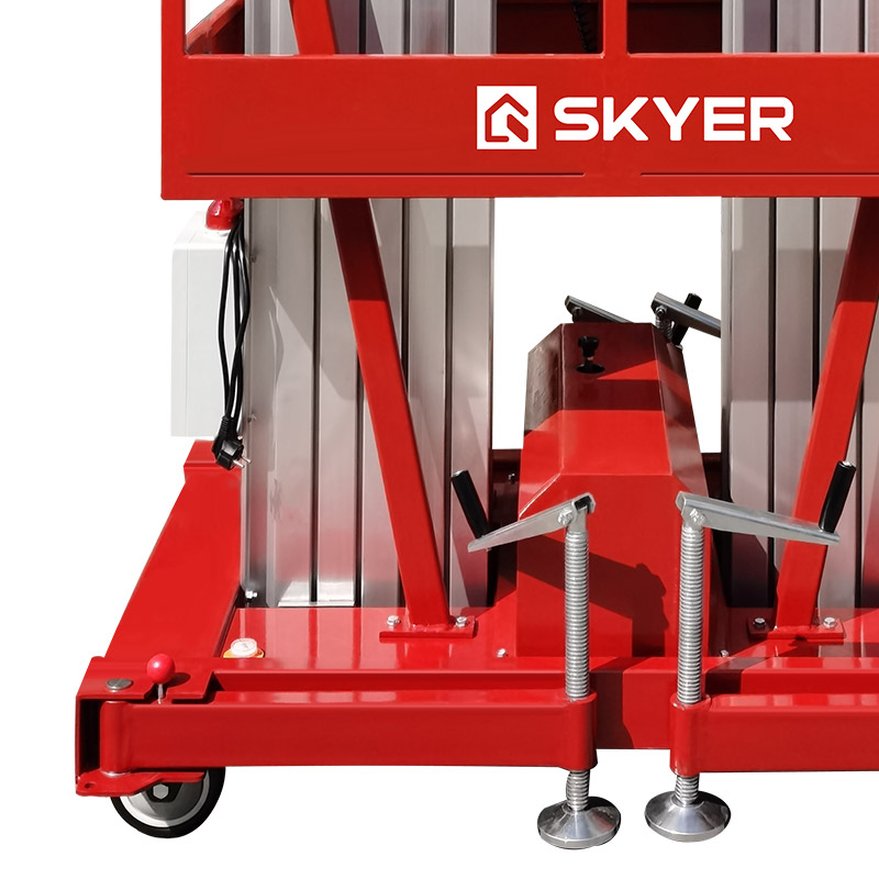 Телескопический двухмачтовый подъемник SKYER GTWY10-200 - 5