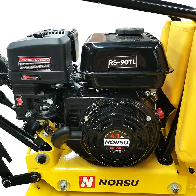 rs-90-tl-2 Виброплита бензиновая прямоходная NORSU RF-90TL (колесный комплект, бак для воды) - 7
